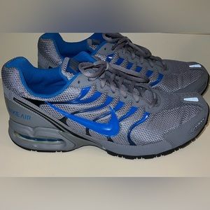 Men’s Nike Air Max Torch 4 Running Sneakers, Blue/Gray, Size 14, Pre-Owned